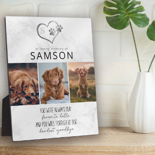 Marble Favourite Hello Hardest Goodbye Memorial  Plaque