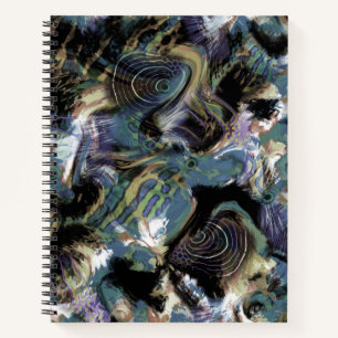 Marble fish notebook