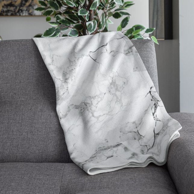 Marble Fleece Blanket (Marble Fleece Blanket
)