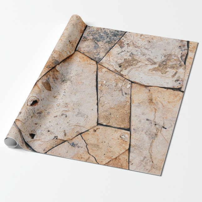 Marble floor wrapping paper (Unrolled)