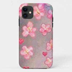 marble flower pattern iPhone 11 case