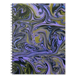 Marble Forms – Violet & Gold Mystic Energy Notebook