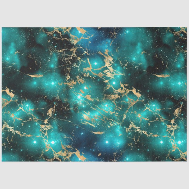 Marble Galaxy Series Design 15 Tissue Paper (Front)