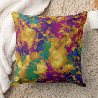 Marble Gems Abstract Cushion