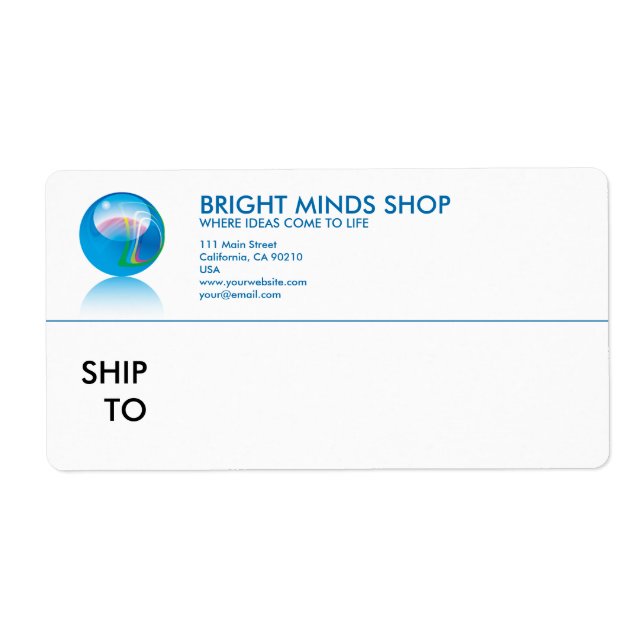 Marble Glass Series No.1 Label (Front)