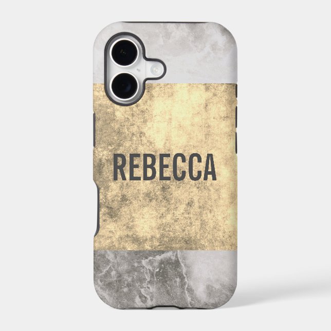 marble gold grunge (Back)