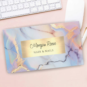 Marble & Gold, QR Code Business Card