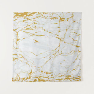 Marble Golden Texture Seamless Pattern Tapestry