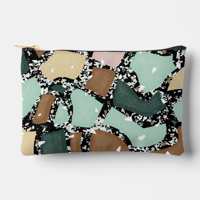  Marble Granite Texture   Accessory Pouch (Front)