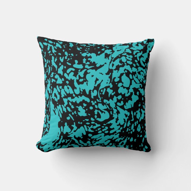 Marble Granite Texture Blue  Cushion (Front)