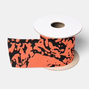 Marble Granite Texture Nature Cute Satin Ribbon