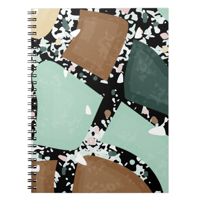  Marble Granite Texture     Notebook (Front)