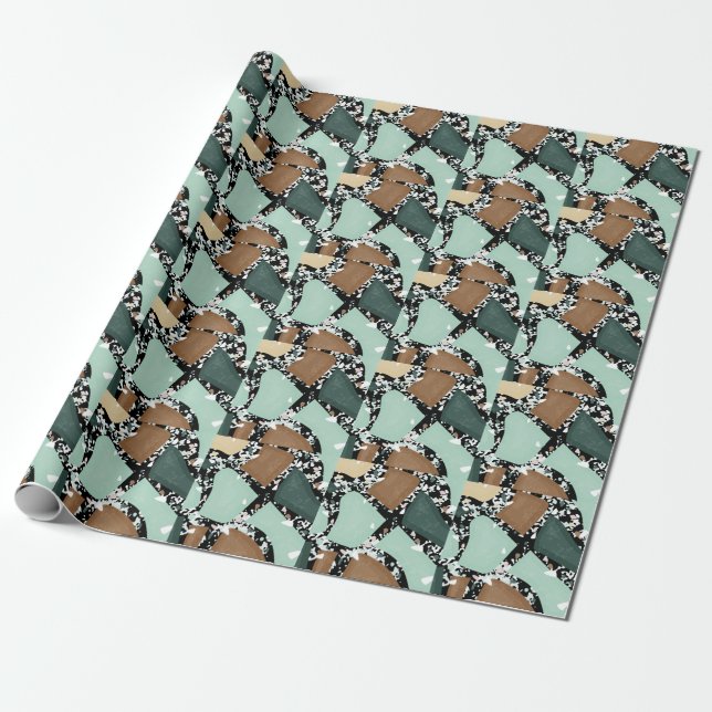  Marble Granite Texture   Wrapping Paper (Unrolled)
