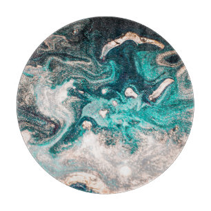 Marble Handmade: Traditional Luxury Texture. Cutting Board