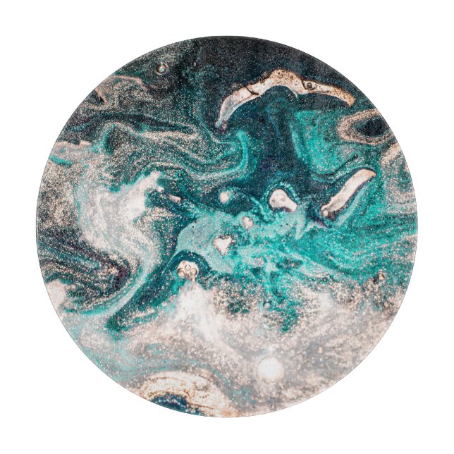 Marble Handmade: Traditional Luxury Texture. Cutting Board (Front)