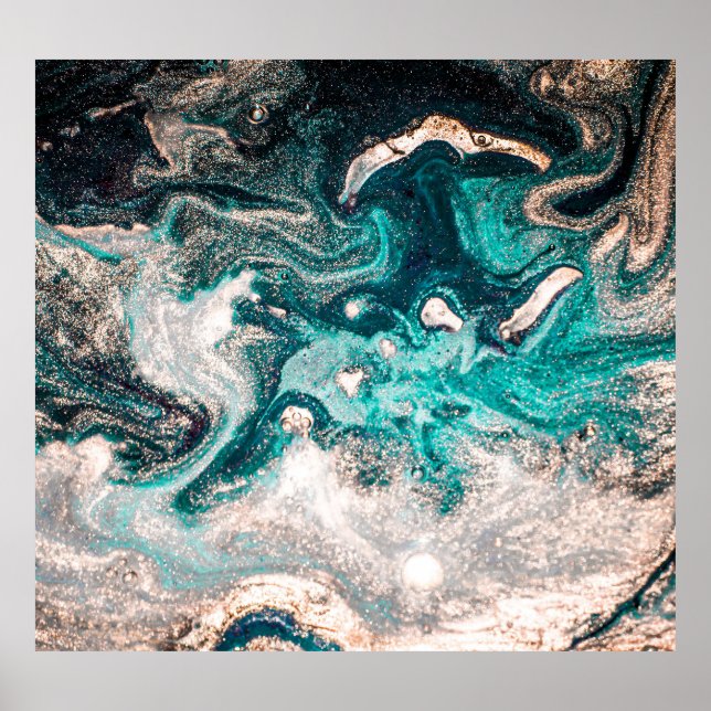 Marble Handmade: Traditional Luxury Texture. Poster (Front)