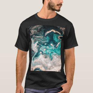 Marble Handmade: Traditional Luxury Texture. T-Shirt