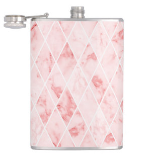 marble hip flask