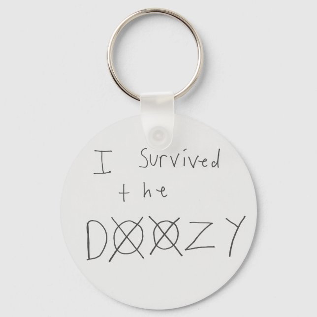 Marble Hornets -- I Survived The Doozy Key Ring (Front)