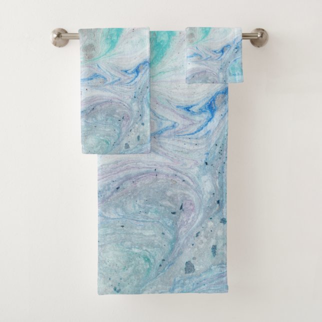 Marble I Bath Towel Set (Insitu)