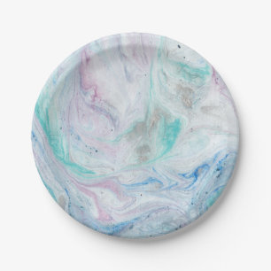 Marble I Paper Plate