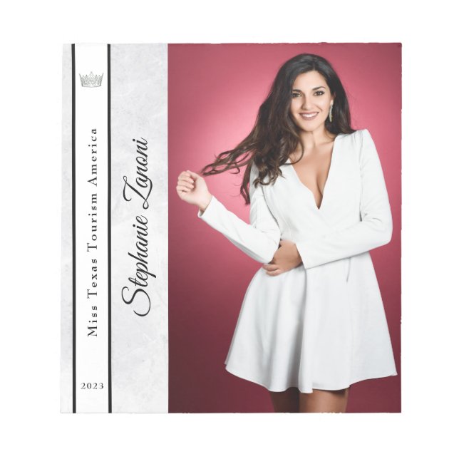 Marble Ice - Custom Pageant Autograph Pad SM (Front)