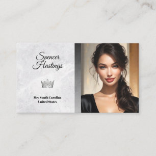 Marble Ice Pageant Business Card