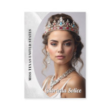 Marble Ice Pageant Platform Business Card