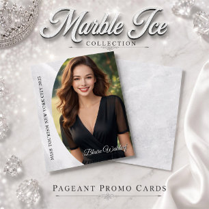 Marble Ice Promo Postcard for Pageants