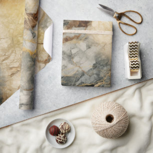 Marble Inspired Seamless Pattern  Wrapping Paper