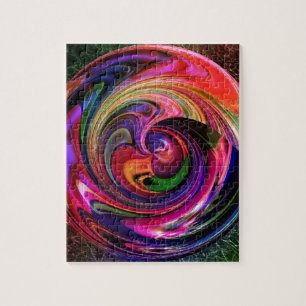 Marble-ized Jigsaw Puzzle