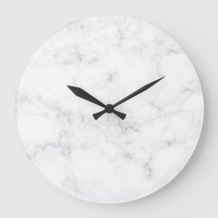 Marble Large Clock