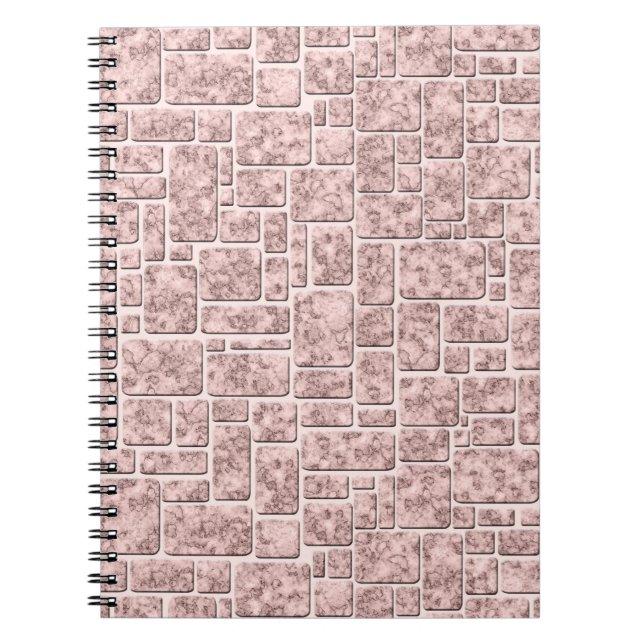 Marble loft # loft  #marble #pink notebook (Front)