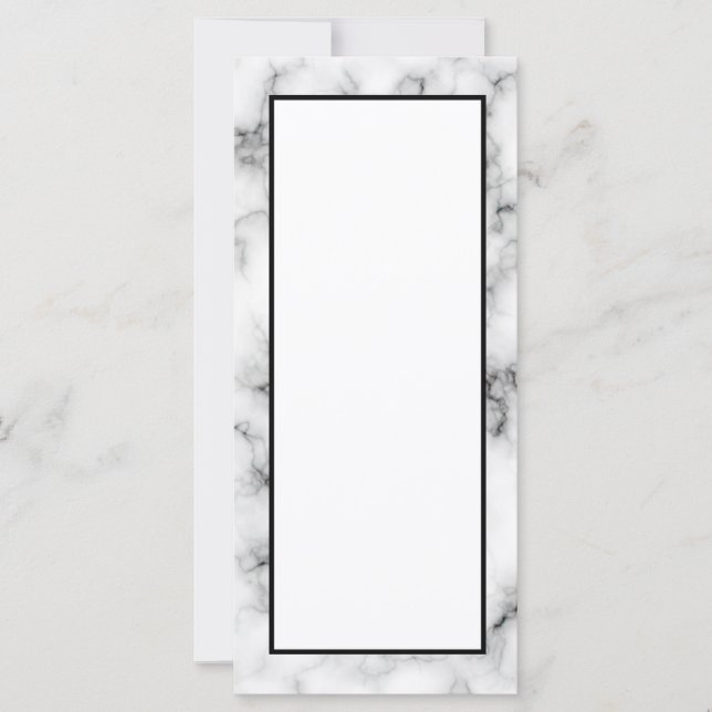 Marble Luxury Invitations Vertical (Front)