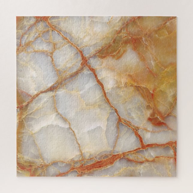 Marble Majesty: Glossy Elegance Jigsaw Puzzle (Vertical)