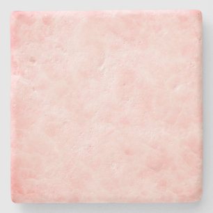 Marble Marmo marble marbre bunt colored rose Stone Coaster