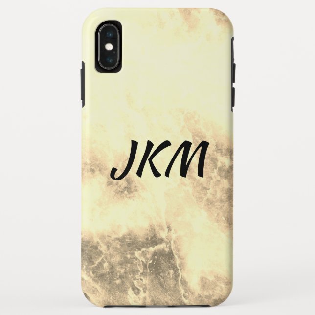 marble monogram Case-Mate iPhone case (Back)