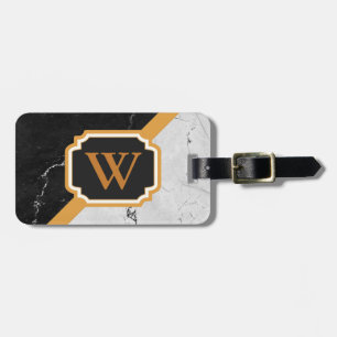 Marble Monogram Luggage Tag