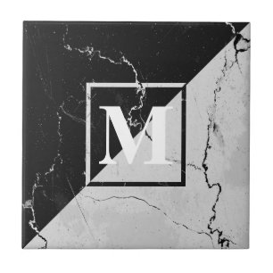 Marble Monogram Tile