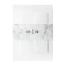Marble monogram wedding invitation belly band