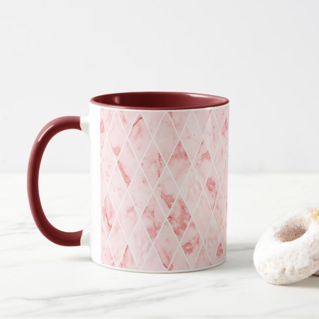 marble mug (With Donut)