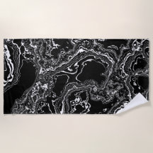 Marble Mystique - Agate Elegance -black and white-