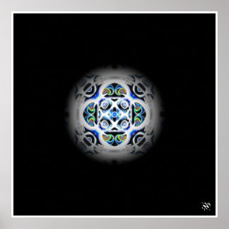 Marble (n°1-inv marbles series) poster