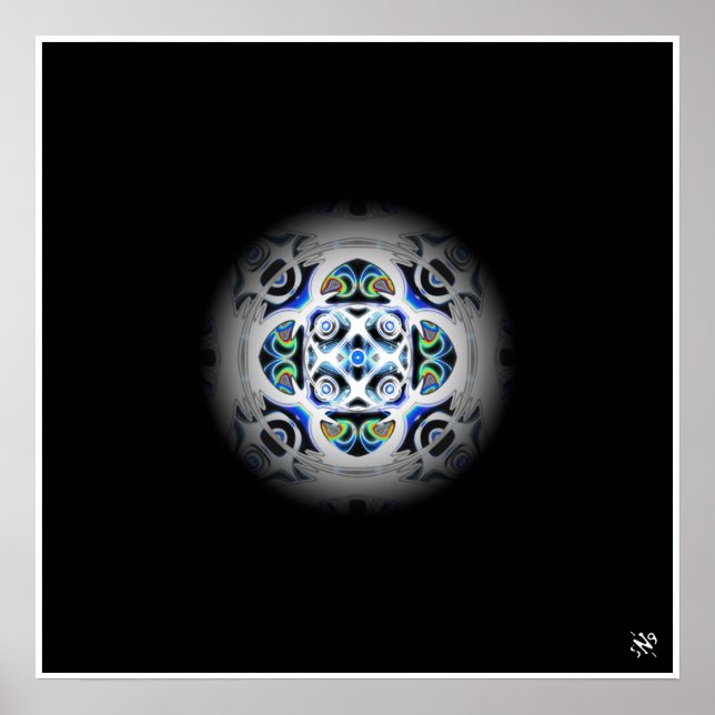 Marble (n°1-inv marbles series) poster (Front)