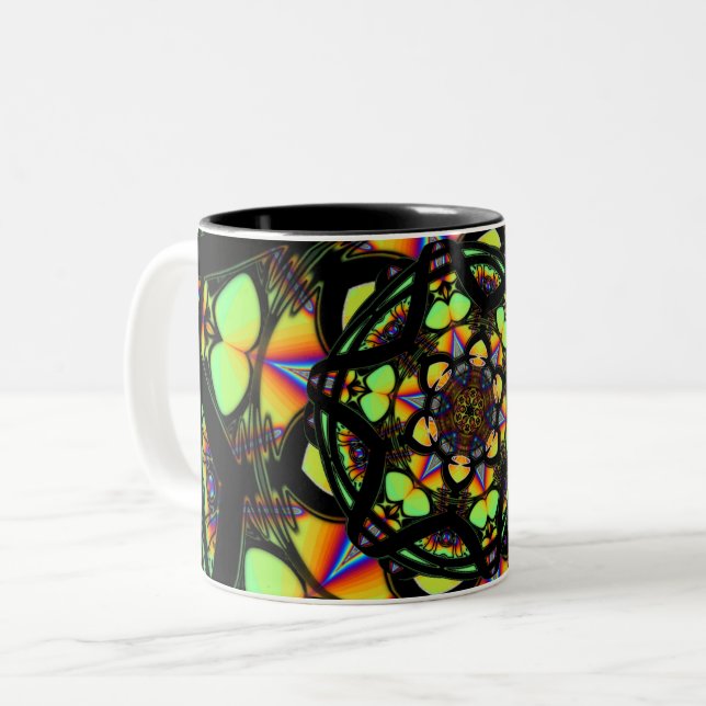 Marble (n° 6 marbles series) Two-Tone coffee mug (Front Left)