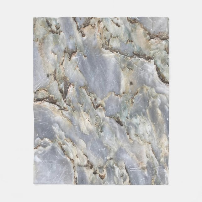 marble natural abstract pattern backgroundabstract fleece blanket (Front)
