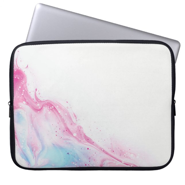 Marble  Neoprene Laptop Sleeve 15 inch (Front)
