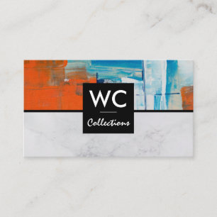 Marble   Paint Strokes   Artist Business Card
