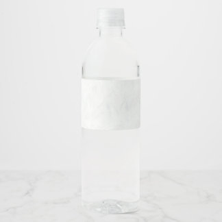 Marble Pastel Stone Texture Glitter Watercolor Water Bottle Label