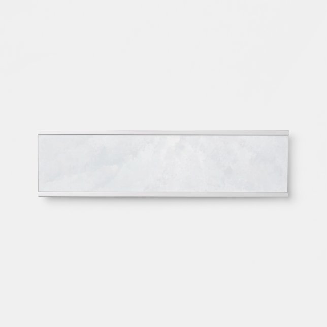 Marble Pastel Stone Texture Hanging Name Plate (Front)